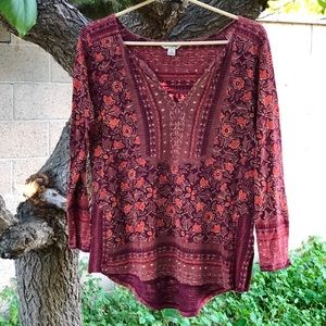 Lucky Brand Boho Top